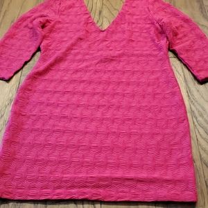 H&M Hot Pink lowback dress